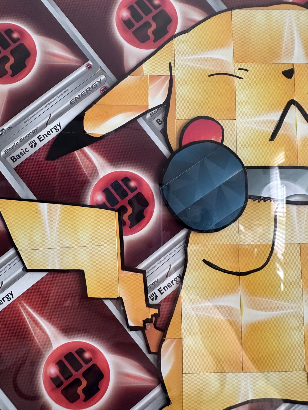 Energy Card Pikachu Working Out