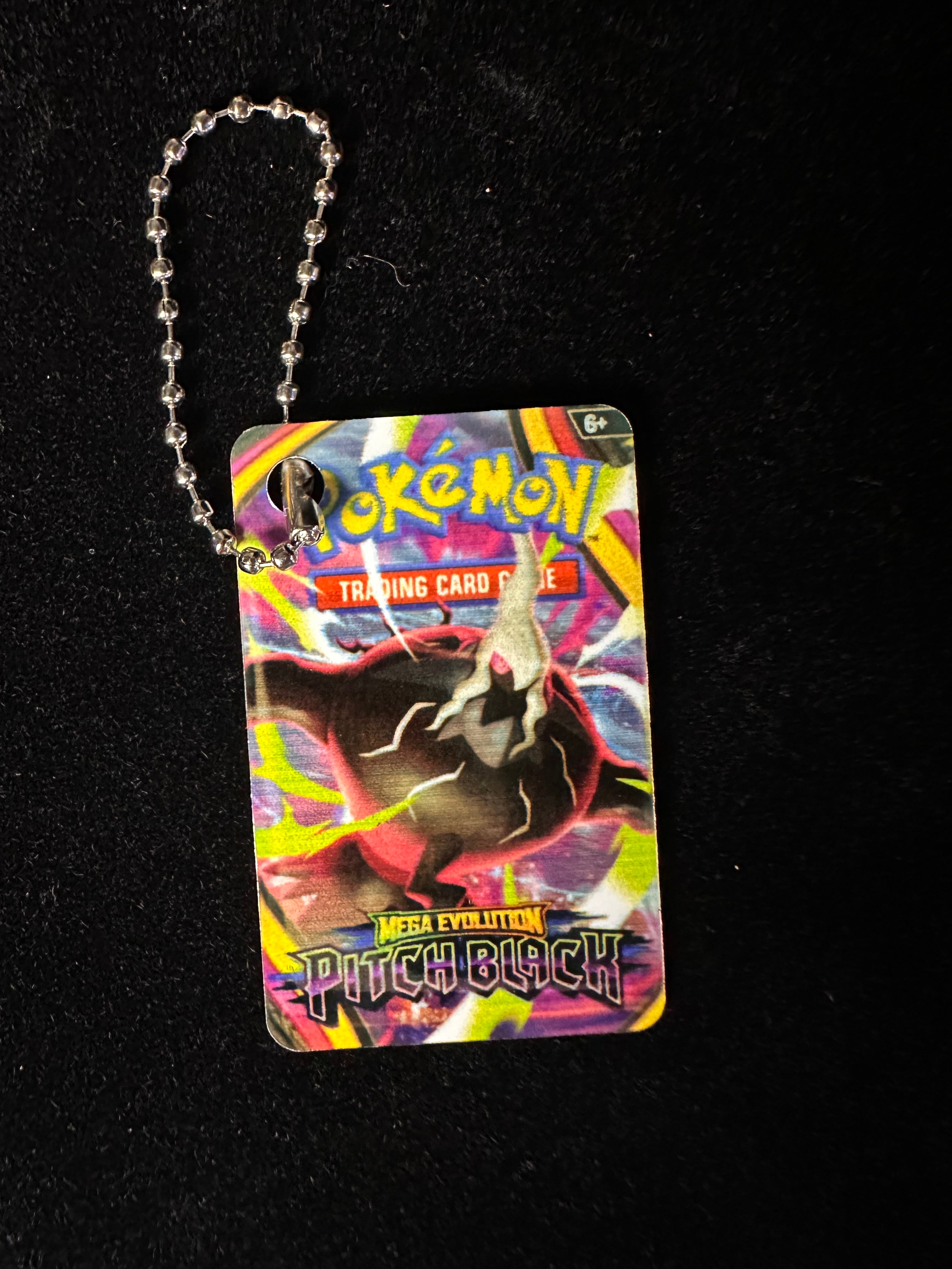 Pitch Black Binder Tag