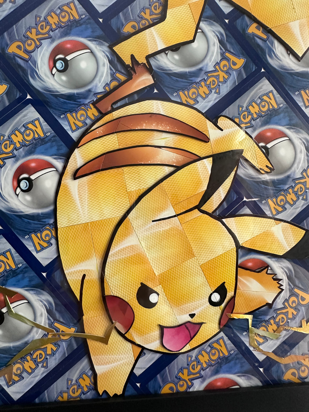 Energy Card Pikachu 12x12