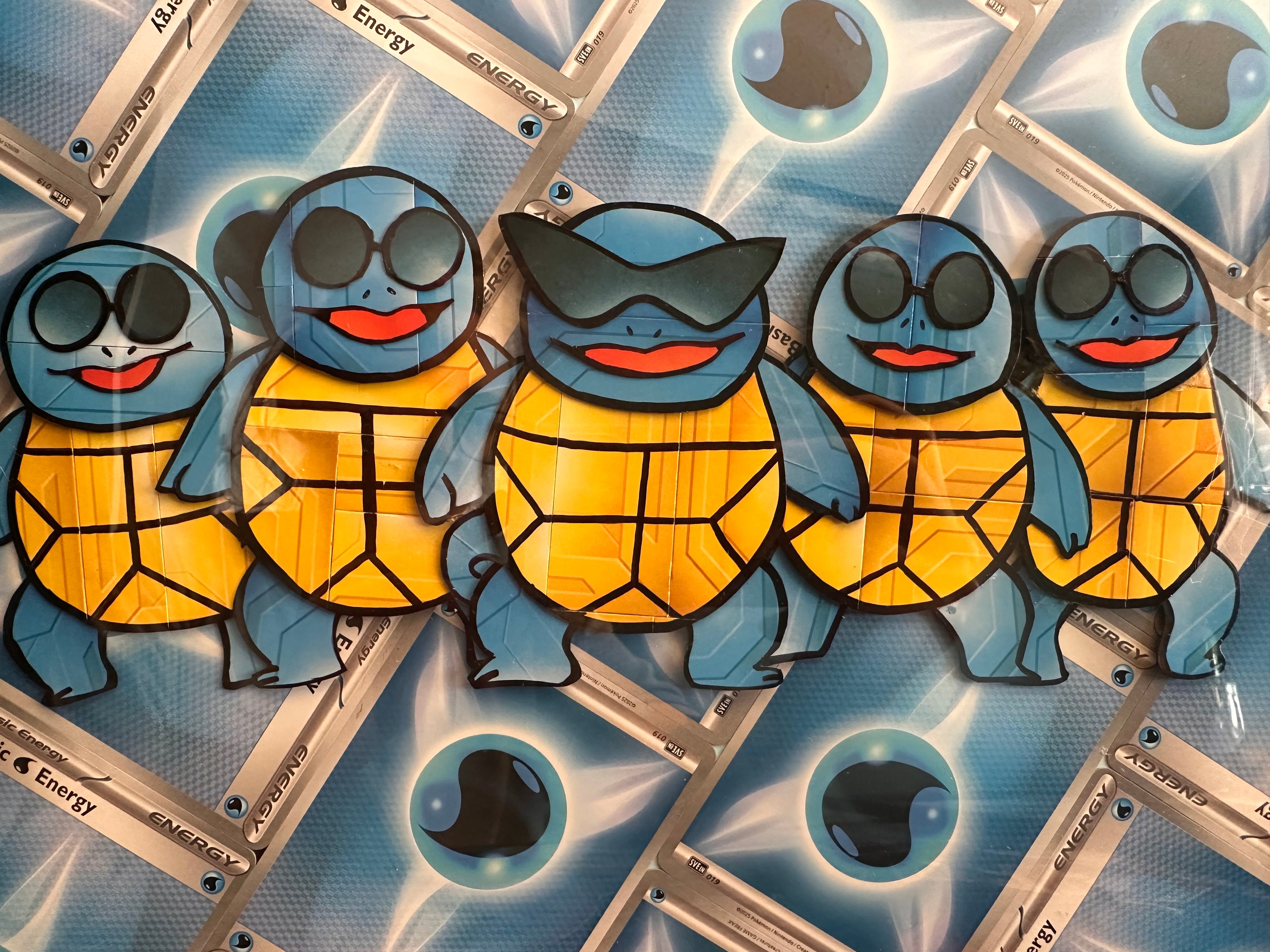 Energy Card Squirtle Squad