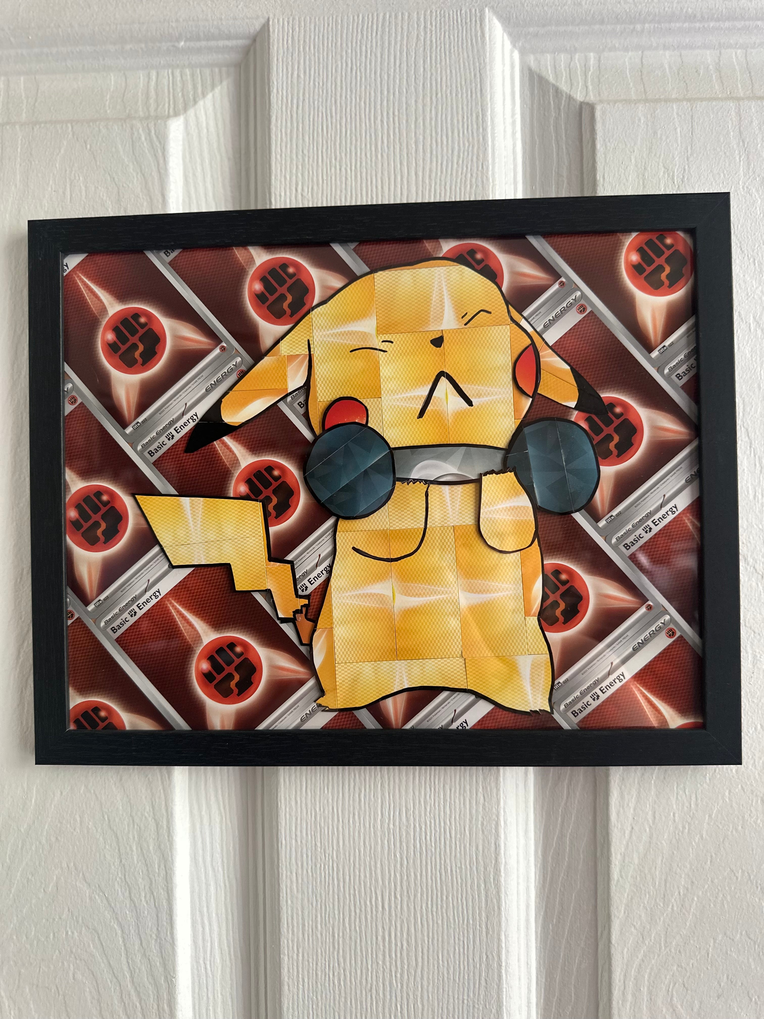 Energy Card Pikachu Working Out