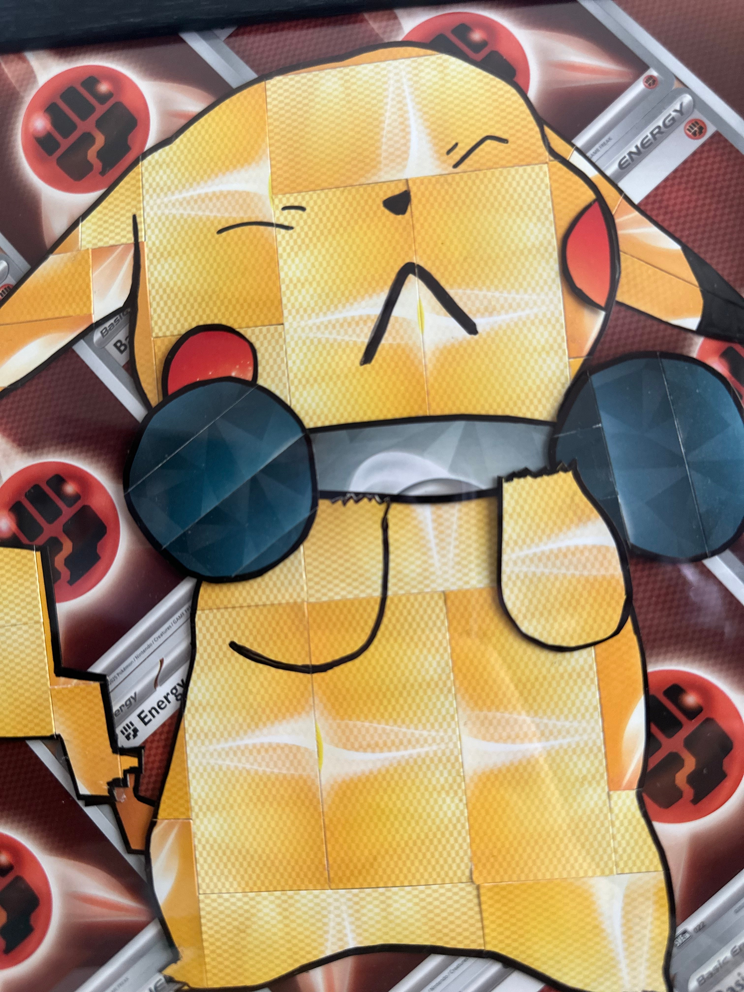 Energy Card Pikachu Working Out