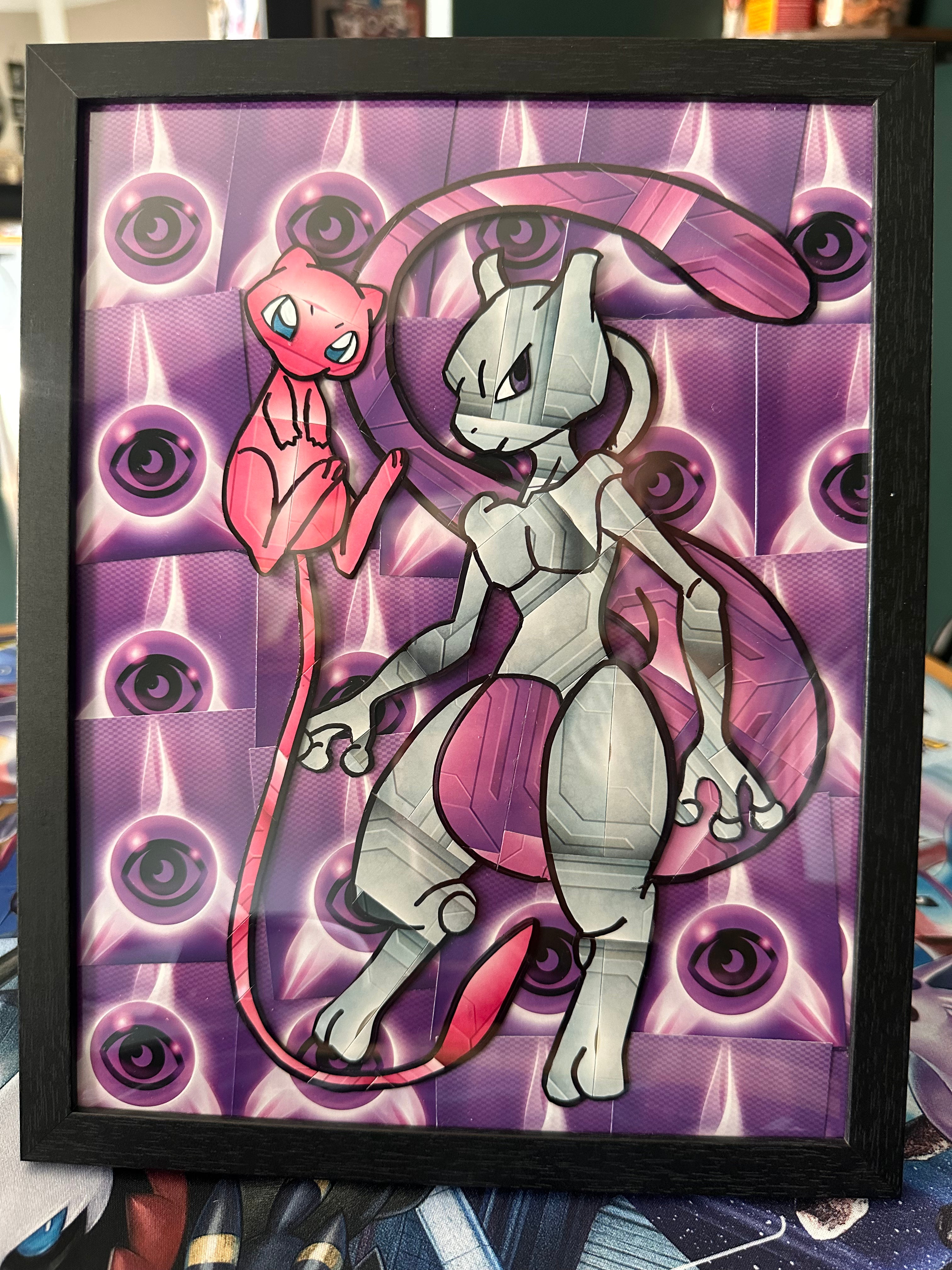 Energy Card Mew & Mewtwo