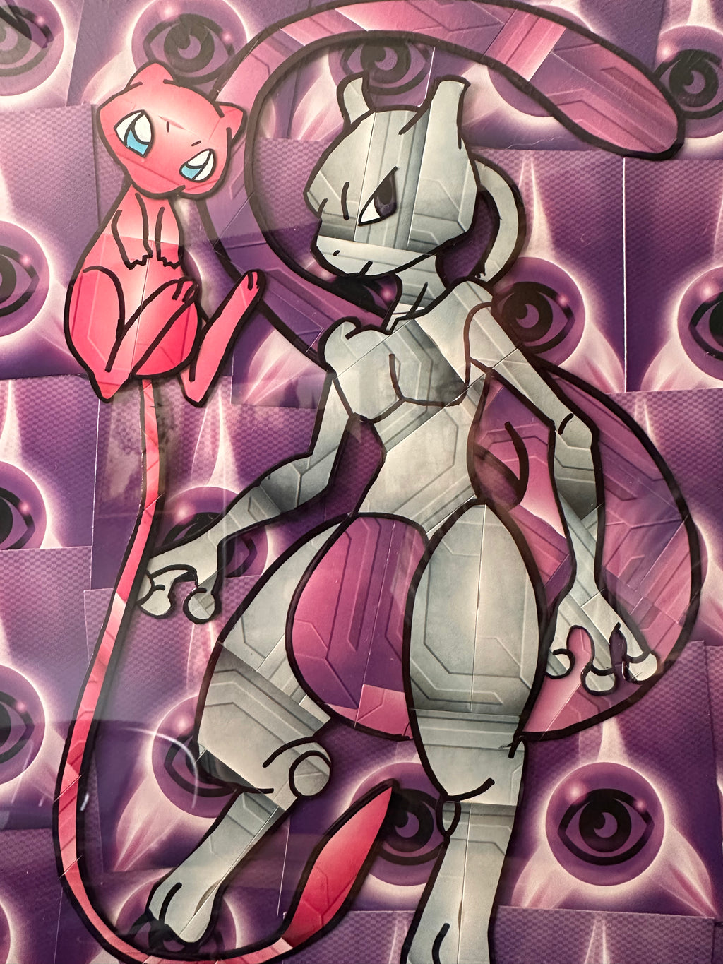Energy Card Mew & Mewtwo