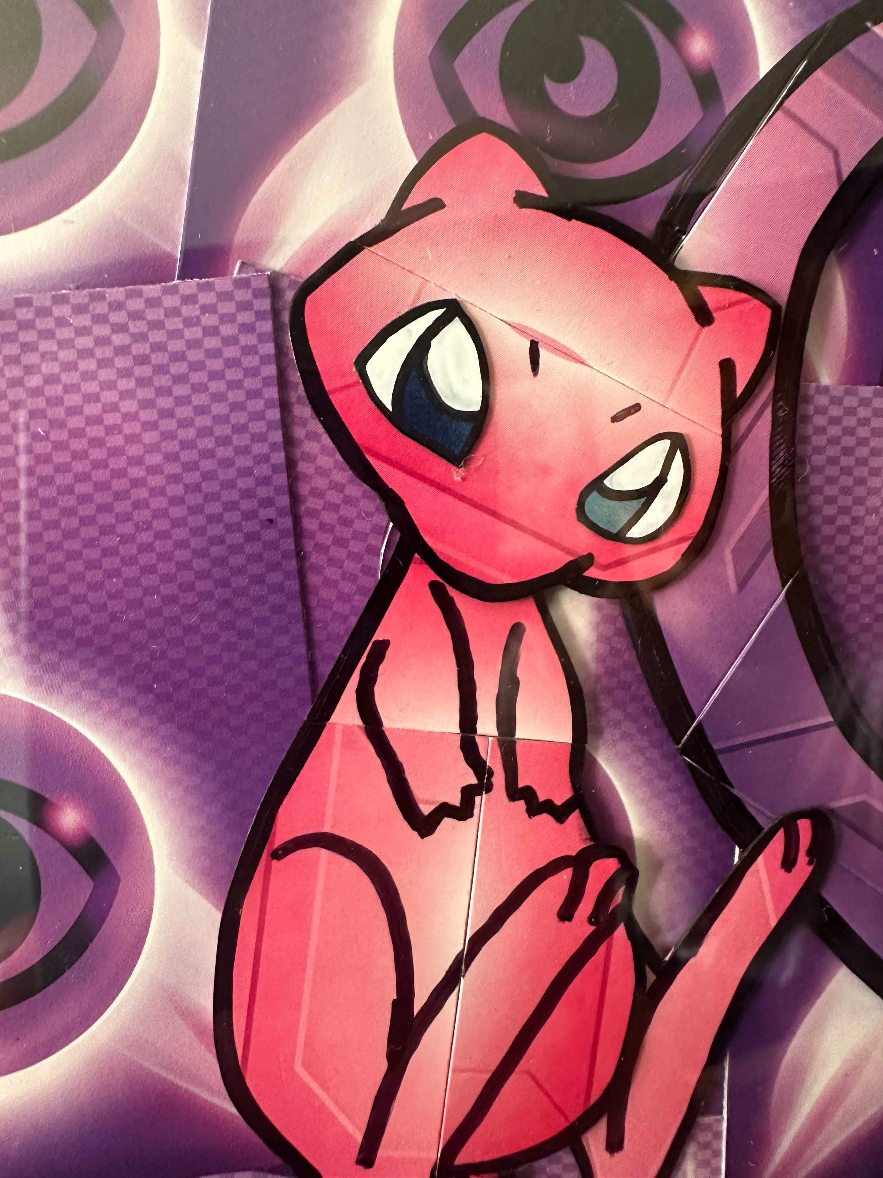 Energy Card Mew & Mewtwo