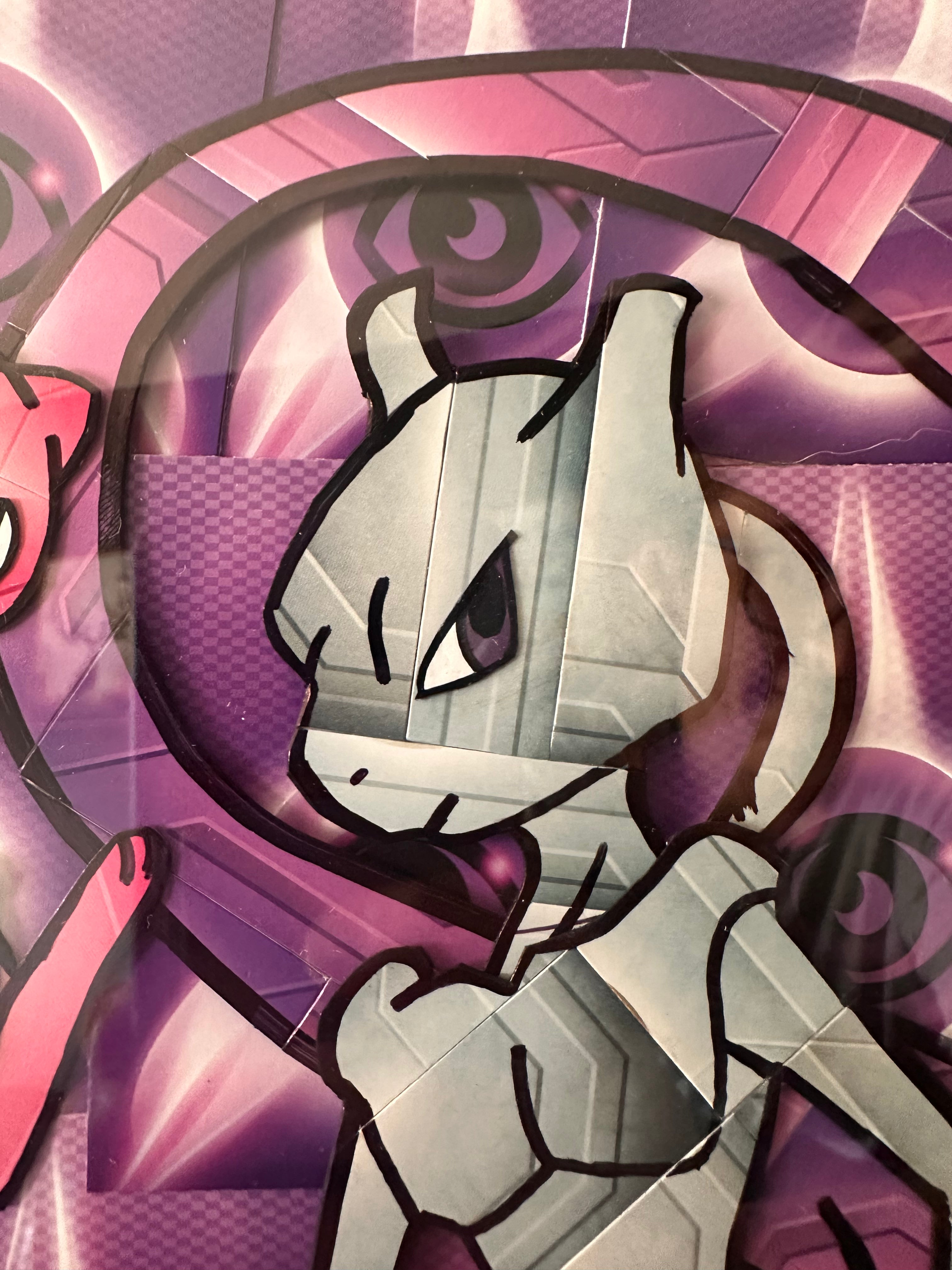 Energy Card Mew & Mewtwo